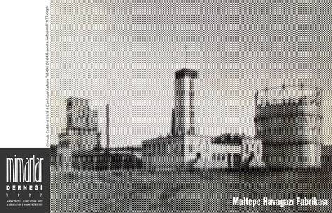 'Mimarlar Derneği 1927' Nisan 2014 etkinlik programını yayınladı!