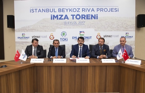 Galatasaray Riva arsasında Yılmaz İnşaat la imzalar atıldı!