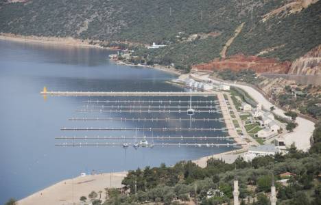 Kaş Marina mavi bayrak aldı!