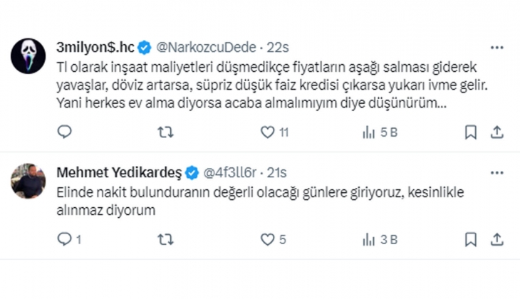 Şimdi emlak almanın zamanı mı? Vatandaşlar bekliyor mu, alım yapıyor mu?