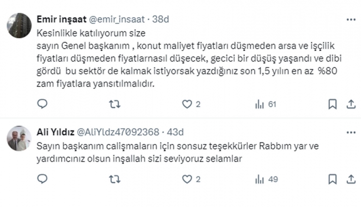 İMKON Başkanı Tahir Tellioğlu: İmkanı olan bir an önce evini alsın, yakın gelecekte bu fiyatlarda ev bulunmayacak! 