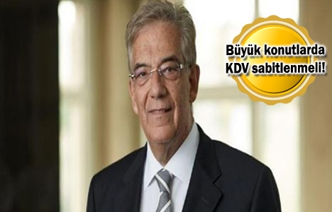 Konuttaki KDV yeniden düzenlenmeli!