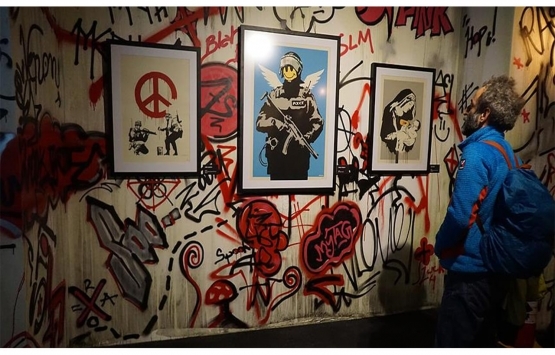 Banksy'nin 'Hapşu'yu çizdiği evin fiyatı 17 kat arttı!