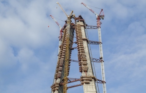 3.köprü ve Kuzey Marmara Otoyolu inşaatından son fotoğraflar!
