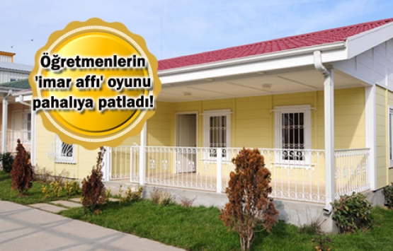 İki öğretmene imar affı istismarı uzaklaştırması!