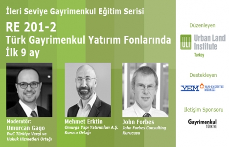 ULI İleri Seviye Gayrimenkul Eğitimi 26 Mart'ta!