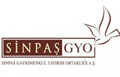 Sinpaş GYO 3 aylık faaliyet raporunu yayınladı!