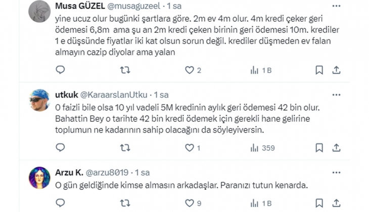 Kredi faizleri yüzde 1 lere geldiğinde, konut fiyatları bugünün 2 katına çıkar!