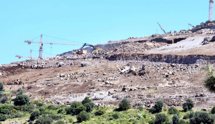 Bodrum Gölköy Mahallesi’ndeki cennet koyunda yer alan projeye ÇED istenmedi...