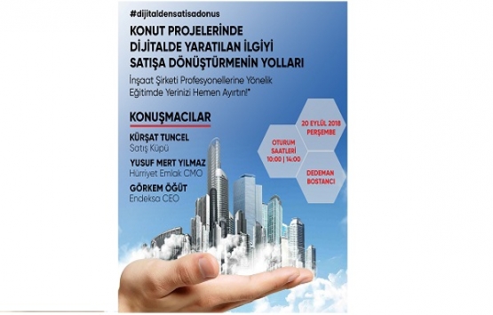 Hürriyet Emlak Projeland’den, konutta dijital pazarlama eğitimi!