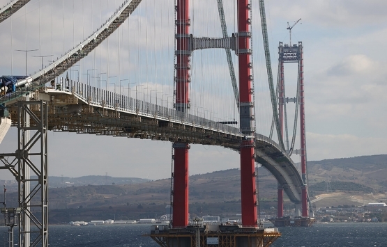 1915 Çanakkale Köprüsü nde son tabliye montajı için hazırlıklar tamam!