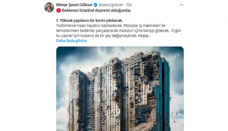 Beklenen İstanbul depreminde neler olacak? Mimar Şenol Gökner, tek tek sıraladı! Aman dikkat! 