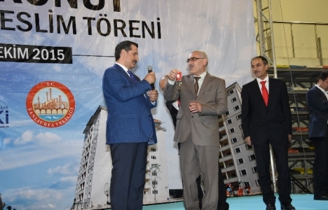 TOKİ Şanlıurfa'da anahtar teslimi yaptı!