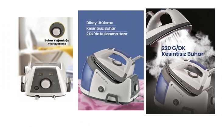 Goldmaster Gm-7611 2200 W Buhar İstasyonlu Ütü indirimli fiyatıyla yüzünüzü güldürecek! 26 Şubat 2023 fiyat listesi