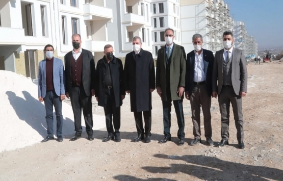 Şanlıurfa Eyyübiye de kentsel dönüşüm evleri yükseliyor!