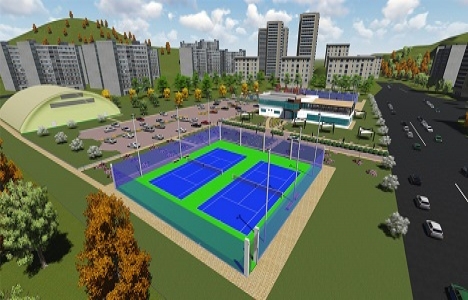 Ordu Büyükşehir'den yeni tenis kortları!
