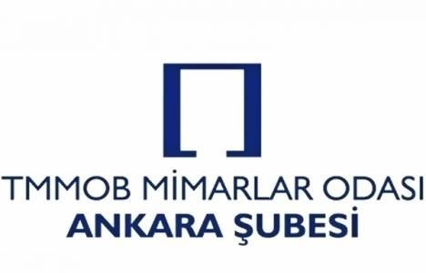 Sektör temsilcileri Ankara Mimarlar Odası'nı eleştirdi!