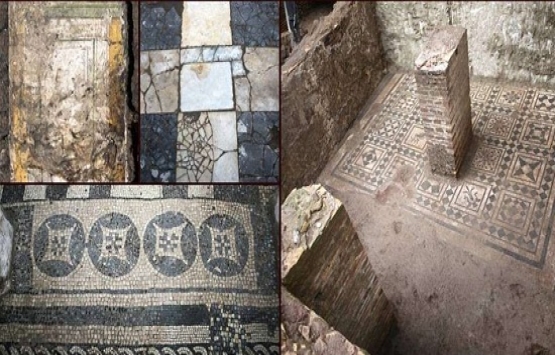 İtalya'da metro kazısında lüks ev bulundu!