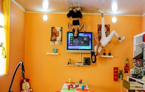 Antalya'daki ters eve tatilcilerden yoğun ilgi!