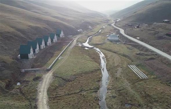 Gümüşhane deki yayla evleri görenleri şaşırtıyor!