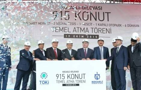 TOKİ Köseler konutlarının temeli atıldı!