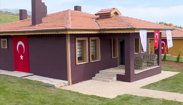 Hatay’da depremzedeler için inşa edilen köy evlerinin teslimi için geri sayım başladı!