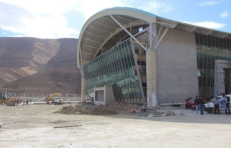 Esendere'deki gümrük kompleksinin büyük bölümü tamamlandı!