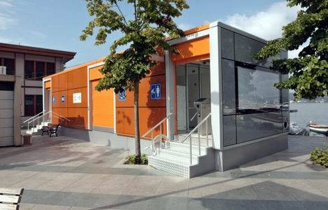 Beykoz'a modern ve şık şehir tuvaletleri geldi!