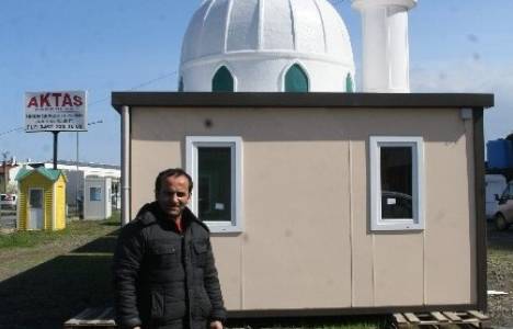 Trabzonlu Taner Köroğlu seyyar cami yaptı!