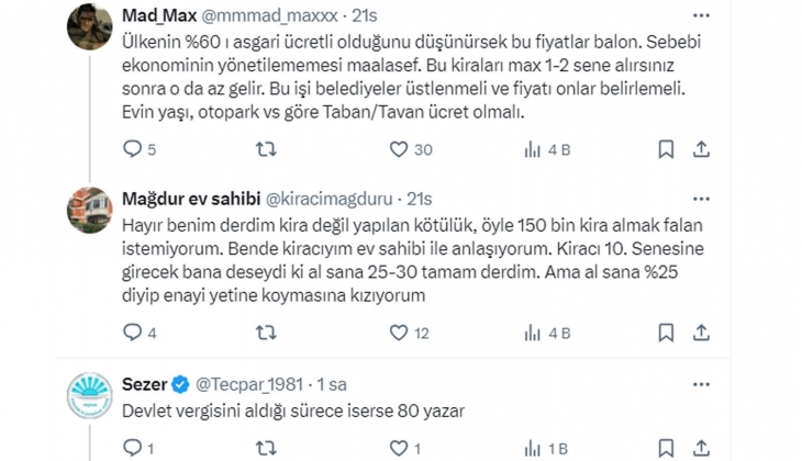 Yüzde 25 zam sınırına takılan ev sahiplerinin mağduriyeti bitmedi: Yan apartmanda kira 55 bin TL, benim aldığım 6.500 TL