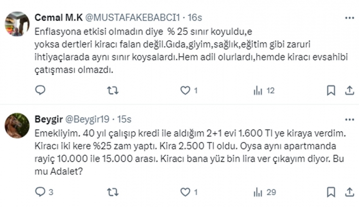 Yüzde 25 zam sınırı kaos nedenidir: Geliri yüksek kiracılar evleri bırakmıyor!