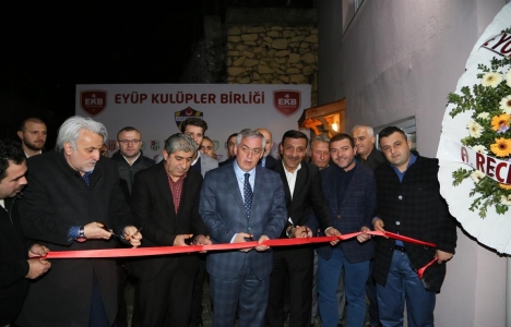 Eyüp Kulüpler Birliği Yeni Hizmet Binası açıldı!