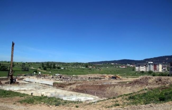 Gerede’de KYK'nın yurt inşaatı yükseliyor!