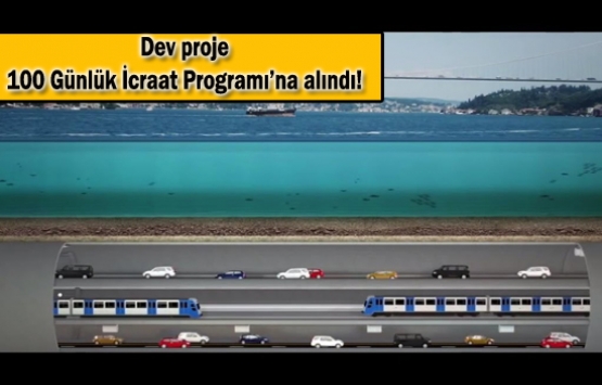 3 Katlı Büyük İstanbul Tüneli YİD modeli ile ihale edilecek!