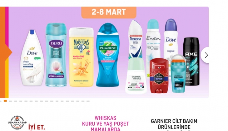 Migros’ta kişisel bakım çılgınlığı! Şampuanlarda %50 deodorantlarda %30 indirim! 7 Mart 2023 fiyat listesi…