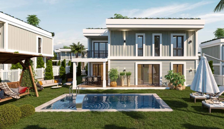 Villa de Piar Nefes te son villalar! Yüzde 40 peşine 6 ay vade farksız taksit fırsatı!