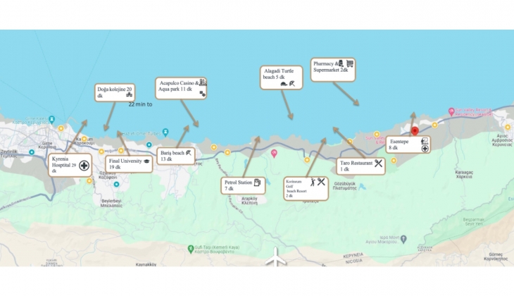 Kıbrıs Bahçeli Sitesi’nde yüzde 40 peşinat ve aylık 857 sterlin taksitle!