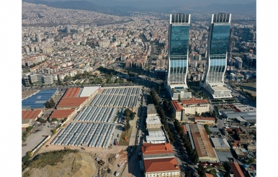 İzmir'deki geçici barınma merkezi depremzedeleri ağırlamaya başladı!