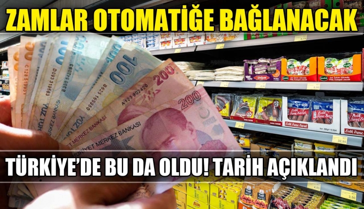 Zamlar artık bundan sonra otomatiğe bağlanacak! Türkiye'de bu da oldu tarih açıklandı