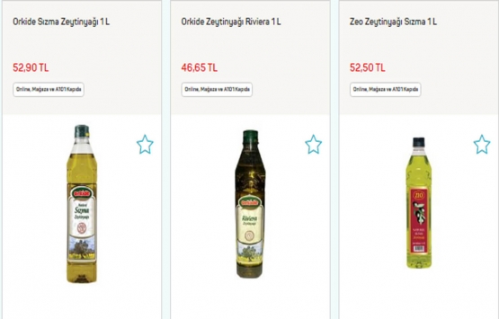 Ayçiçek yağını bırak zeytinyağına bak! İşte 2022 Mart zeytinyağı fiyat listesi!
