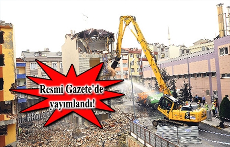 Riskli yapılara yeni düzenleme!