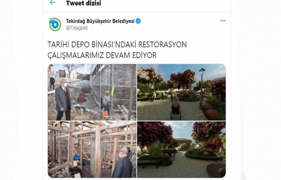 Tekirdağ Süleymanpaşa Büyük Meydan Projesi için yıkım başladı!