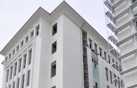 Adana Adalet Sarayı'nın yüzde 55'i tamamlandı!