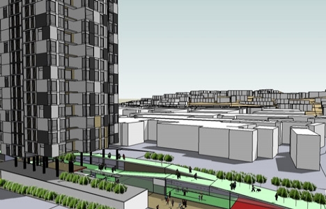 Kağıthane İş Merkezi: Habitat İnşaat tan Kağıthane ye yeni ofis projesi!