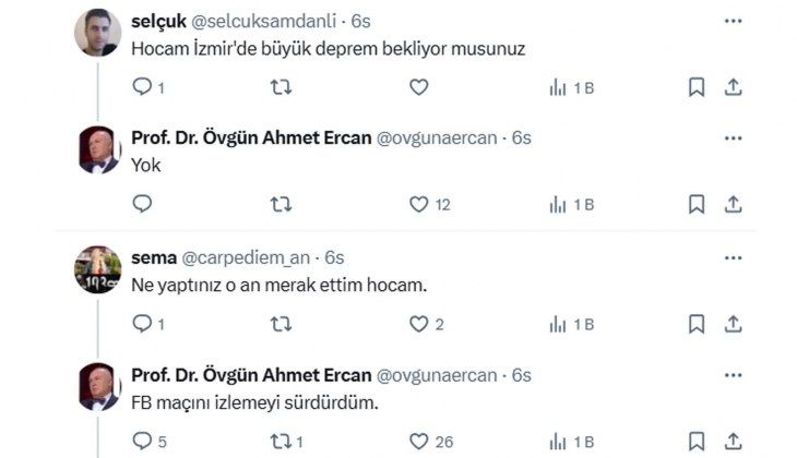Ege Denizi 3,6 büyüklüğünde sallandı! Deprem uzmanı Övgün Ahmet Ercan, Gerilim doğuya kayıyor uyarısını yaptı!