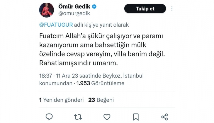 Gazetecilerin villa polemiği...