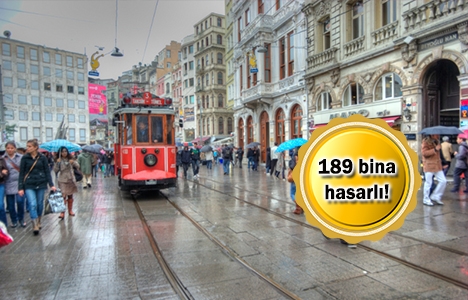 İstiklal Caddesi'ndeki riskli binalar yıkılacak!