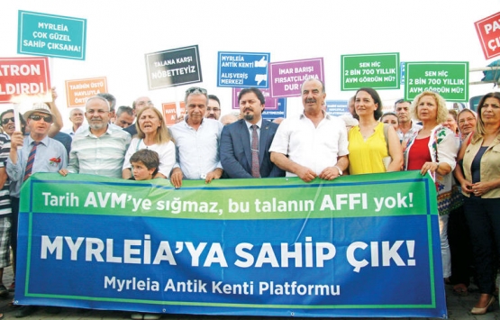 Myrleia Antik Kenti ne yapılan AVM için karşı hamle!