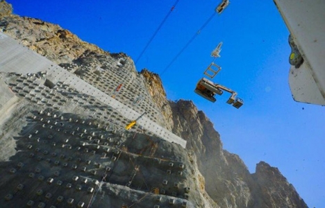 Yusufeli Barajı'nın yüzde 64'ü tamamlandı!