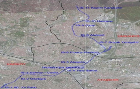Göztepe-Ataşehir-Ümraniye Metro Hattı için start verildi!